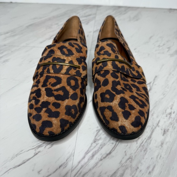 Franco Sarto Harrow Leopard Print Loafer 6M